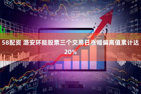 58配资 潞安环能股票三个交易日涨幅偏离值累计达20%